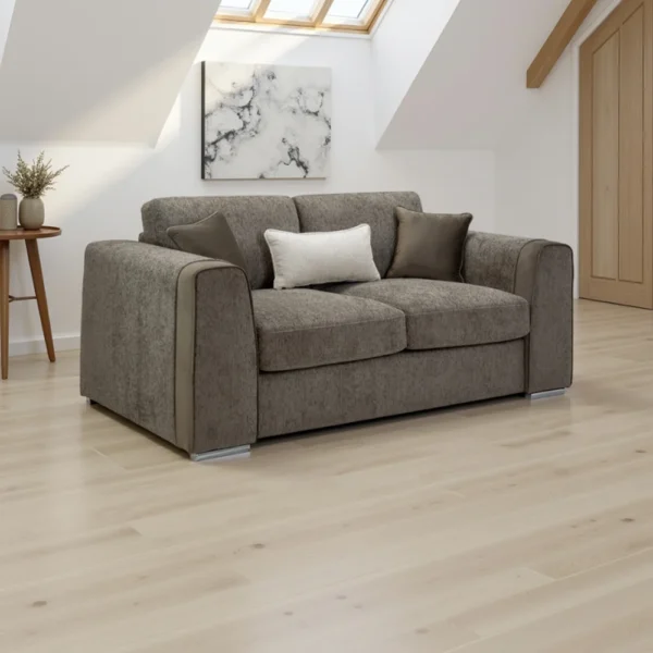 Rome 2 Seater Sofa Mocha 2