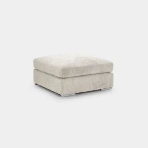 Rome Footstool Beige 1