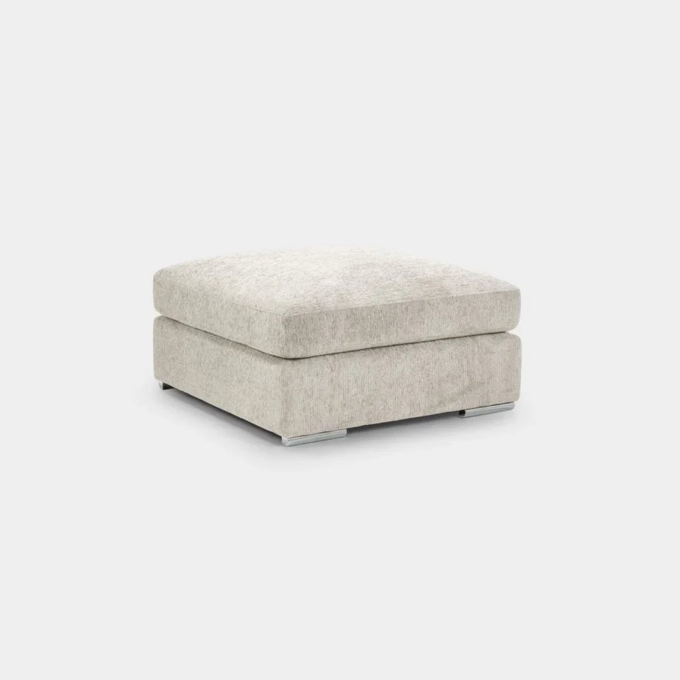 RomeSofa Beige Footstool